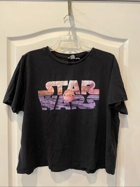 H&M Black Star Wars Graphic Tee